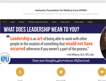 Tablet Screenshot of kyfmc.org